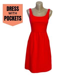 Cynthia Rowley [S] Sleeveless Dress w/ Pockets